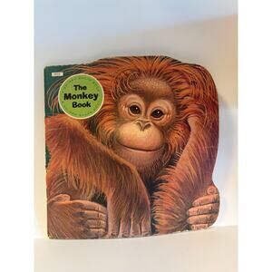 The Monkey Book A Golden Shape Book 1969 USA